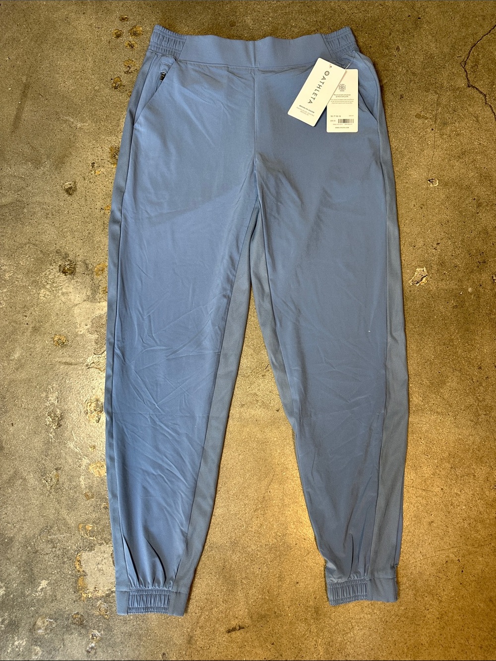 Athleta Brooklyn Jogger in light blue